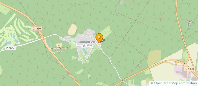 localisation de l'entreprise LACAILLE-PARENT  AUMONT-EN-HALATTE