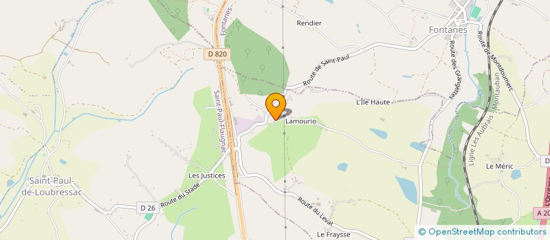 localisation de l'entreprise LACAM  BELMONT STE-FOI