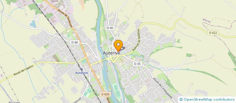 localisation de l'entreprise LACAM TERRASSEMENT à AUTERIVE