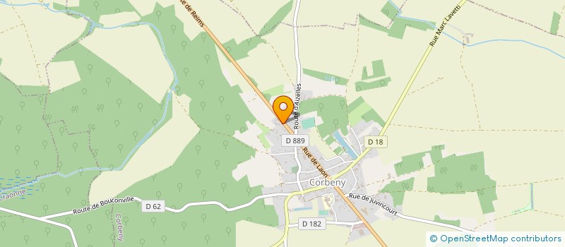 localisation de l'entreprise LACAMBRE DAMIEN MACONNERIE TERRASSEMENT CHAPES LIQUIDES  BEAURIEUX