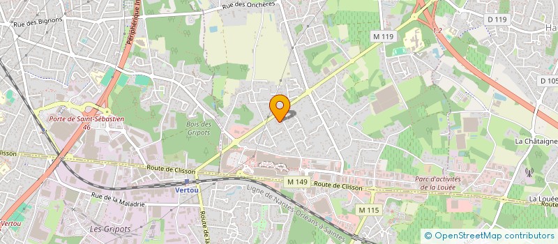 localisation de l'entreprise LACAMELEON  BASSE-GOULAINE