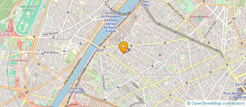 localisation de l'entreprise LACAMP INVEST 2  PARIS