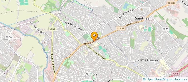 localisation de l'entreprise LACAN à L'UNION