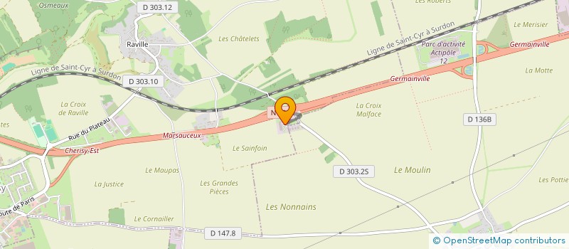 localisation de l'entreprise LACANA JUMP à VERNOUILLET