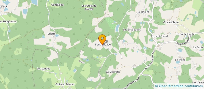 localisation de l'entreprise LACAP  VAL DE LOUYRE ET CAUDEAU