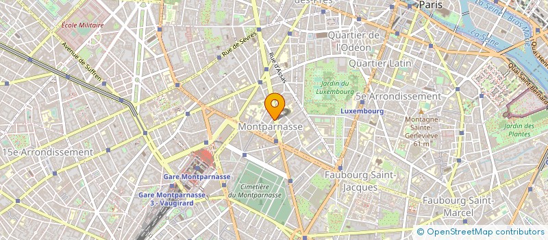 localisation de l'entreprise LACAP  PARIS