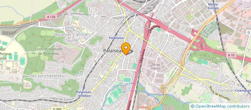 localisation de l'entreprise LACAPSULA à PALAISEAU