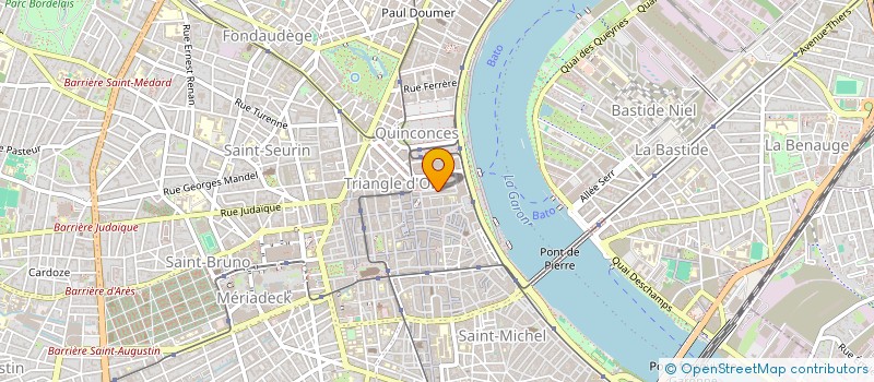 localisation de l'entreprise LACARCE CONSULTING  BORDEAUX