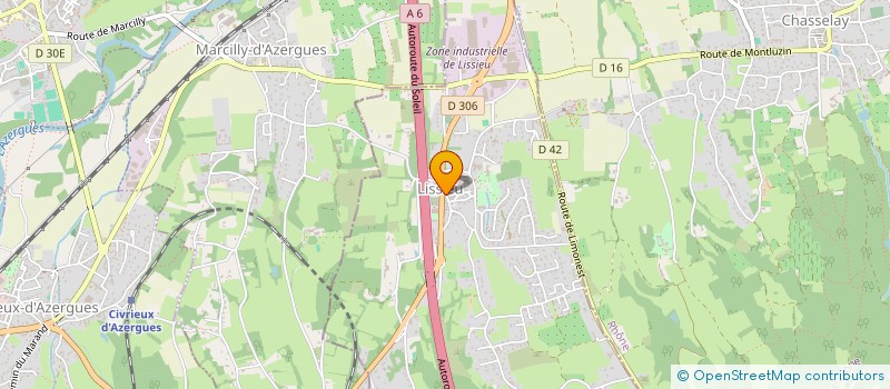 localisation de l'entreprise LACARD  LISSIEU