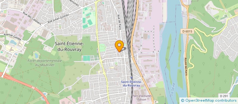 localisation de l'entreprise LACARIN CHALUMEAU à SAINT-ETIENNE-DU-ROUVRAY