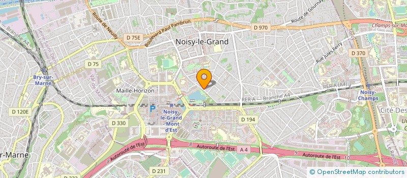 localisation de l'entreprise LACARNEL CONSULTING à NEUVILLE-SUR-OISE