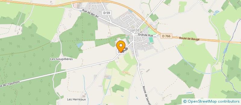 localisation de l'entreprise LACASA  LOIRE-AUTHION