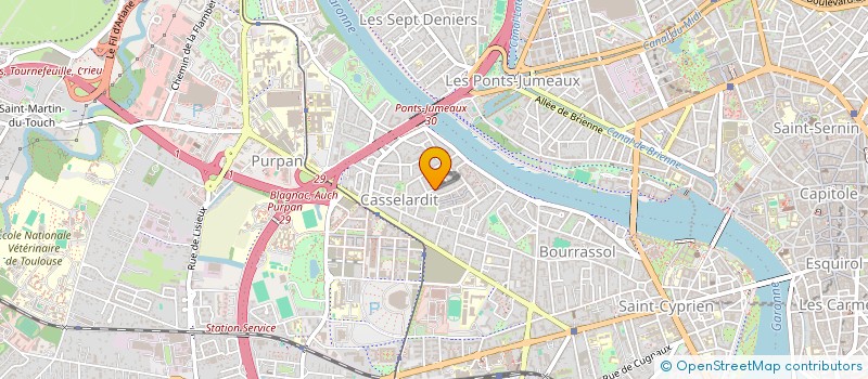 localisation de l'entreprise LACASATALAZAC à TOULOUSE