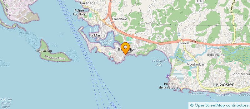 localisation de l'entreprise LACASCORP à LE GOSIER