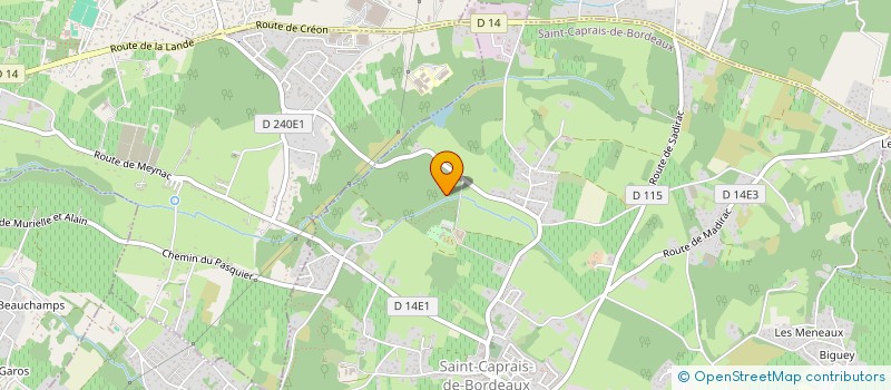 localisation de l'entreprise LACASSAGNE à BORDEAUX