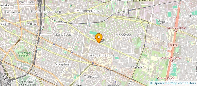 localisation de l'entreprise LACASSAGNE DOLCIANI COLINET  LYON