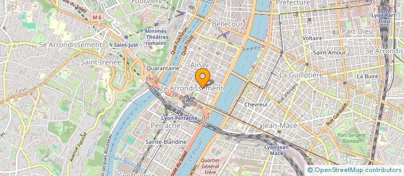 localisation de l'entreprise LACAZ  LYON