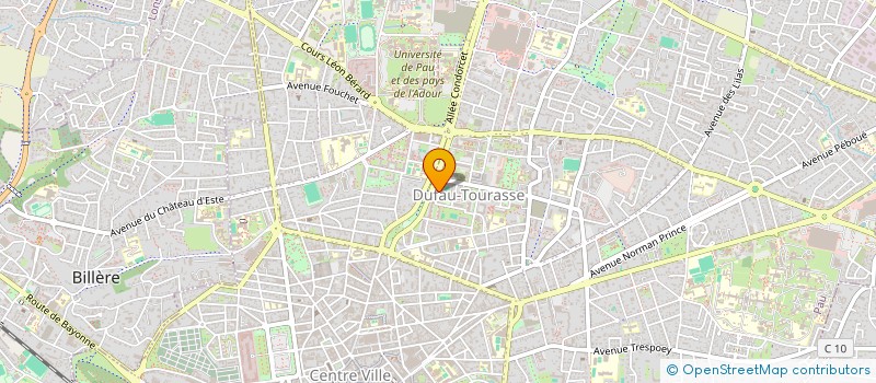 localisation de l'entreprise LACAZE à PAU