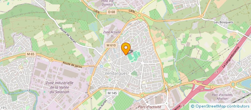 localisation de l'entreprise LACAZE EXPERTISE CONSEILS à VENDARGUES