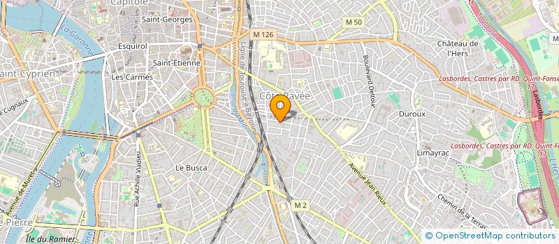 localisation de l'entreprise LACAZE FINANCE  TOULOUSE