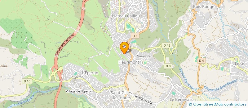 localisation de l'entreprise LACAZE IMMO  SAINT-PAUL