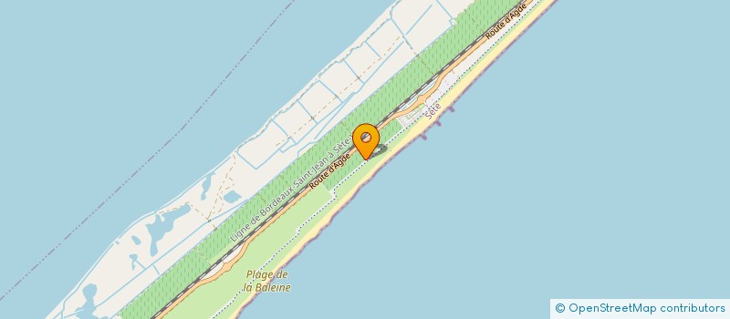 localisation de l'entreprise LACAZE INDIVISION  SETE