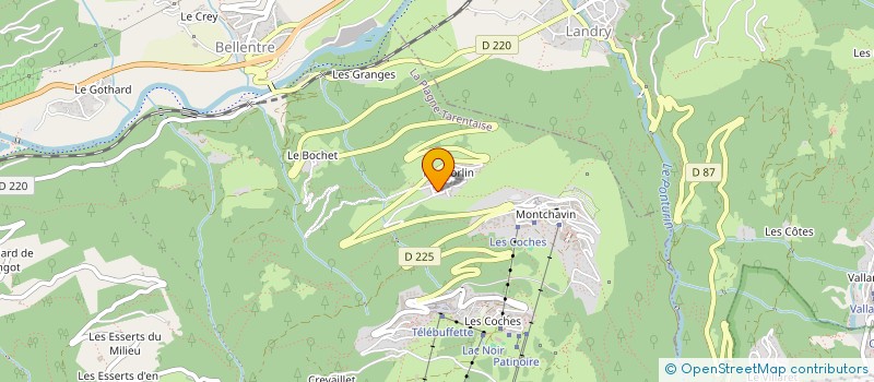 localisation de l'entreprise LACCA ET LACCA à PEISEY-NANCROIX