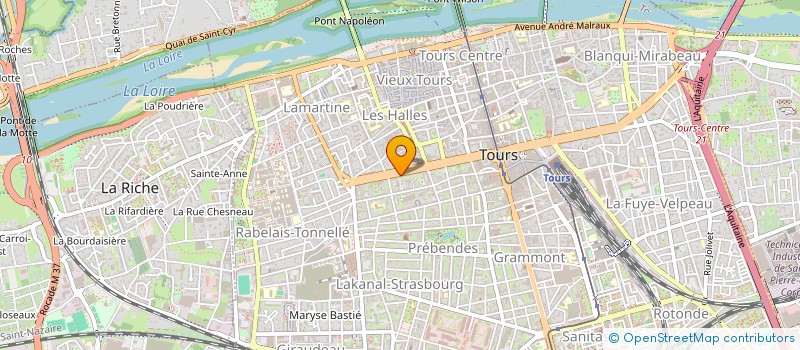 localisation de l'entreprise LACCIOLO  TOURS