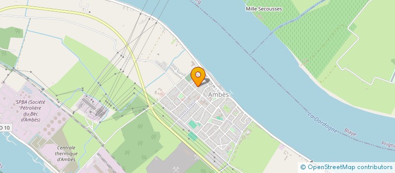 localisation de l'entreprise LACENE PIZZAS  AMBES