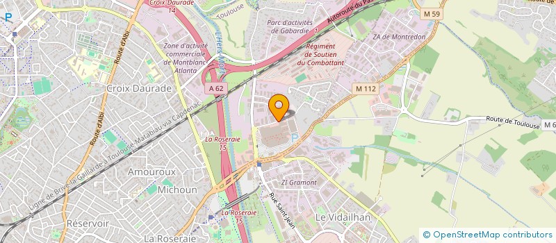 localisation de l'entreprise LACENTRALE DU MEUBLE à TOULOUSE