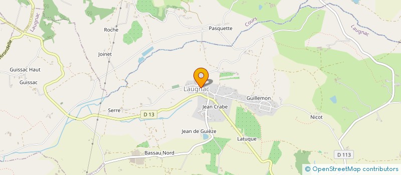 localisation de l'entreprise LACEPED ' ACTION  LACEPEDE