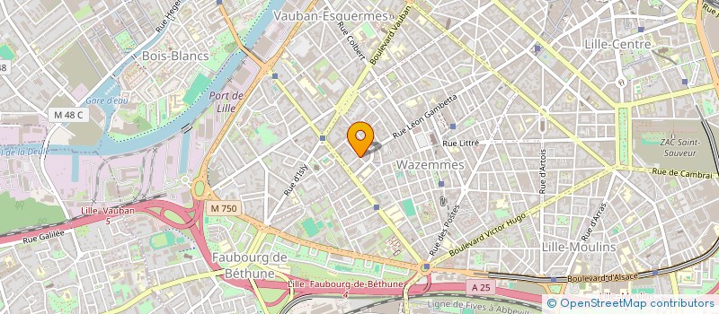 localisation de l'entreprise LACEPY à LILLE