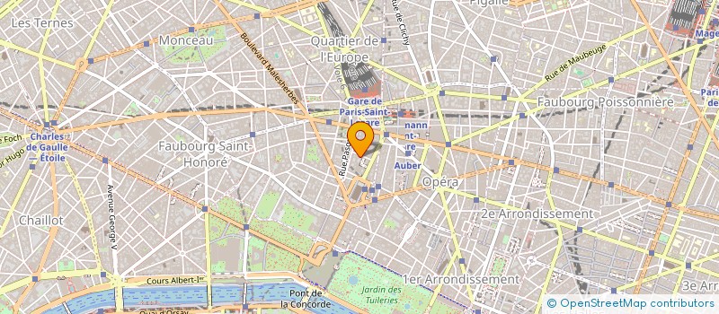 localisation de l'entreprise LACERDA  PARIS