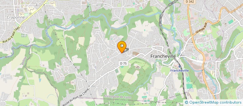 localisation de l'entreprise LACHANA EG  FRANCHEVILLE