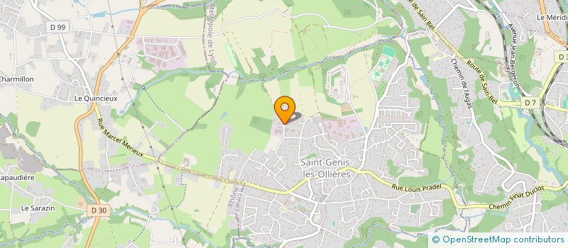 localisation de l'entreprise LACHANA-JANNIN  SAINT-GENIS-LES-OLLIERES