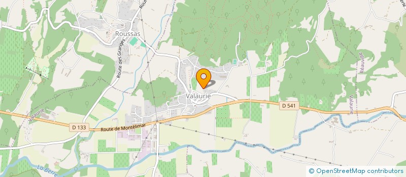 localisation de l'entreprise LACHAPAU  CHAMARET