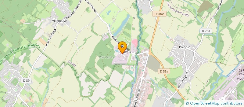 localisation de l'entreprise LACHARME ET FILS à CROZET