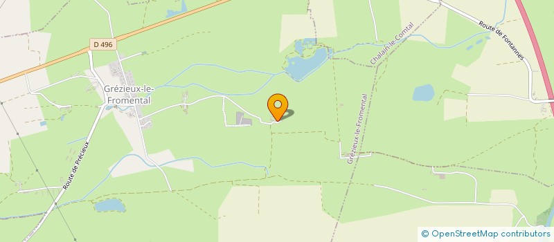 localisation de l'entreprise LACHAUD  GREZIEUX-LE-FROMENTAL