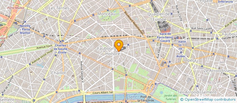 localisation de l'entreprise LACHAUME  PARIS