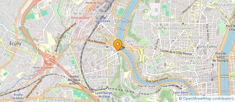 localisation de l'entreprise LACHAUME - AU FIL A BEURRE  LYON