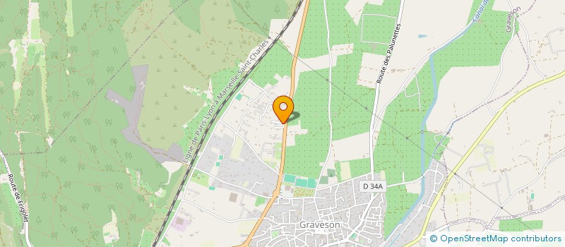 localisation de l'entreprise LACHEM  GRAVESON