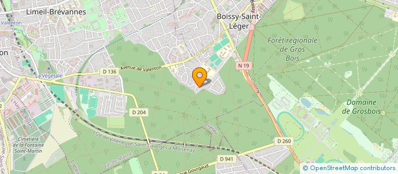 localisation de l'entreprise LACHEMI-SEDRATI à LIMEIL-BREVANNES