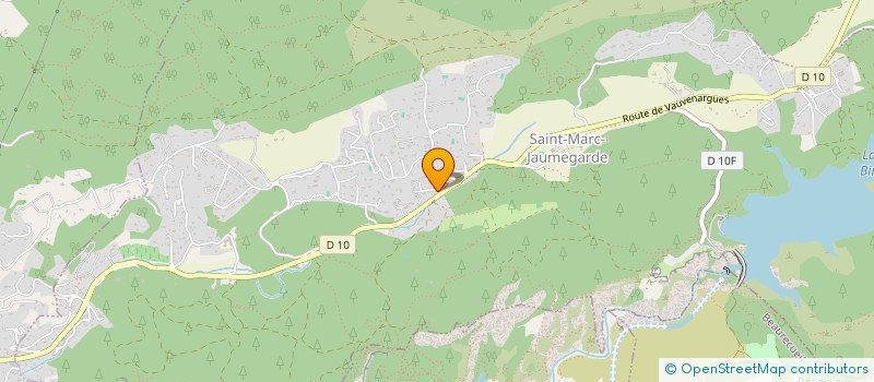 localisation de l'entreprise LACHEN à SAINT-MARC-JAUMEGARDE