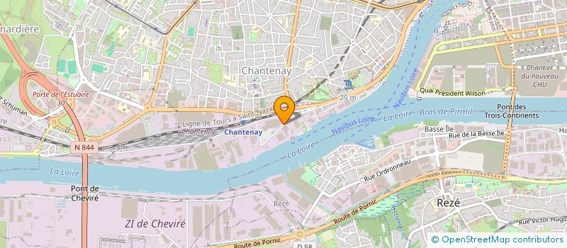 localisation de l'entreprise LACHER-PRISE  NANTES