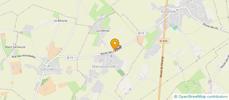 localisation de l'entreprise LACHEVRE à SAINT-LEONARD