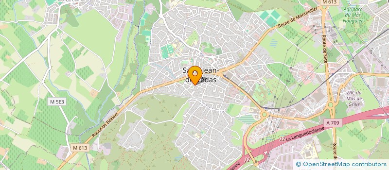 localisation de l'entreprise LACHEZ DU LEST  SAINT-JEAN-DE-VEDAS