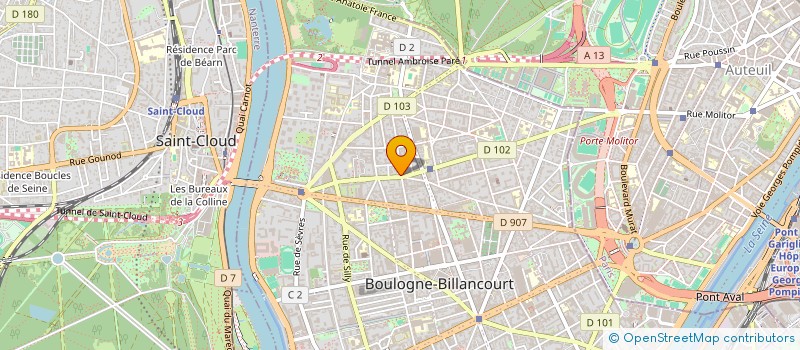 localisation de l'entreprise LACHGUAR SAID ET ALI à BOULOGNE-BILLANCOURT
