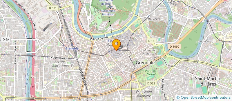 localisation de l'entreprise LACHMAN M ET WOLBERG L à GRENOBLE