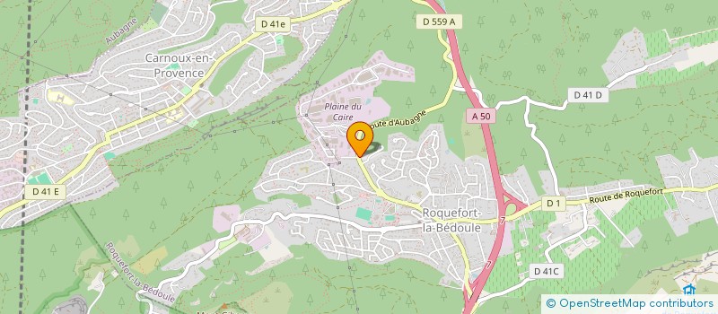 localisation de l'entreprise LACHOUETTE  ROQUEFORT-LA-BEDOULE