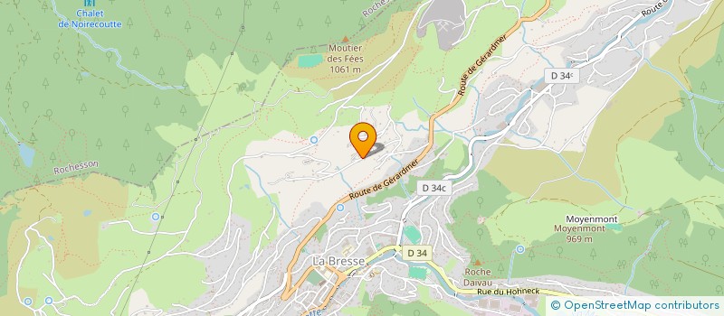 localisation de l'entreprise LACHRISTAULA  LA BRESSE